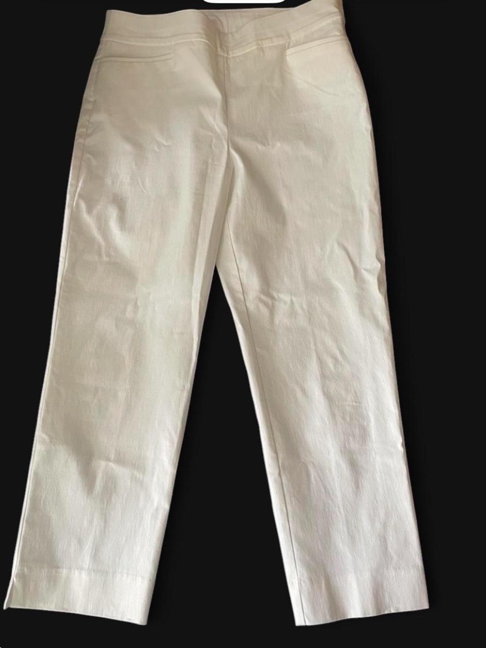 Chico's White Tailored Pants